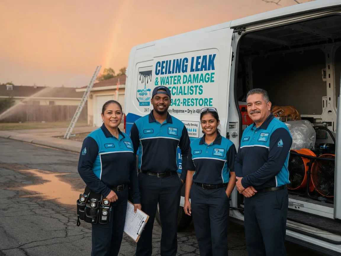 Ceiling Leak Cleanup company in Chandler, TX